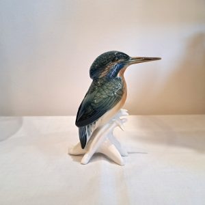 Martin-pêcheur en porcelaine allemande Karl Ens