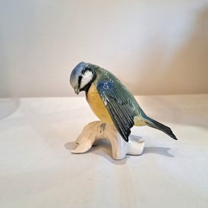 Mésange bleue en porcelaine allemande Karl Ens